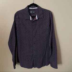 Nike Long-Sleeve Patterned Button-Up